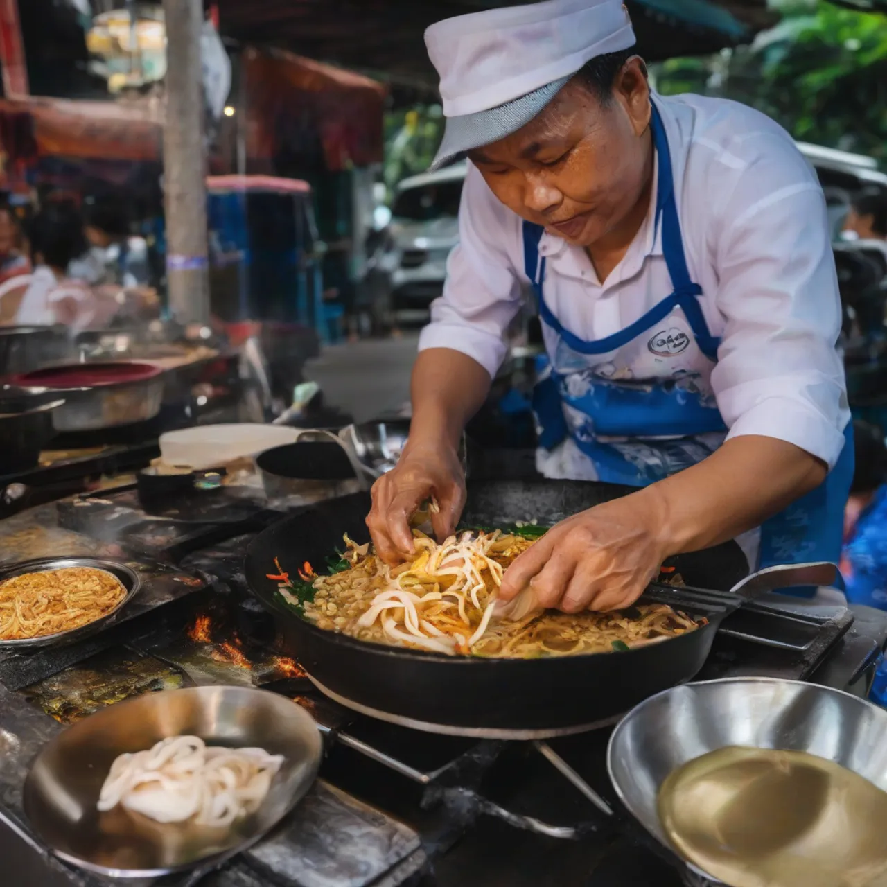 Món Ăn Đường Phố Thái Lan: Thiên Đường Ẩm Thực Bạn Không Thể Bỏ Qua